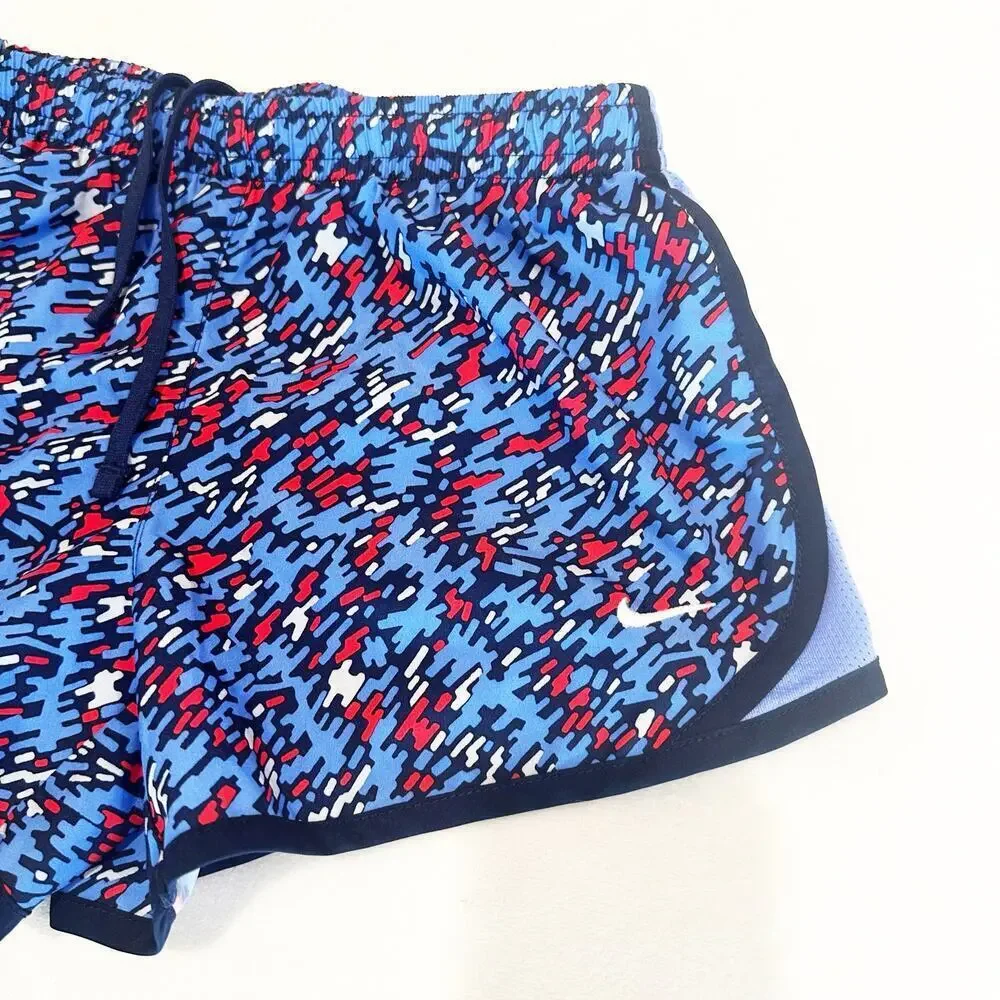 Girl's Nike Dri-Fit Shorts sz S Blue Nike Shorts Kids Small